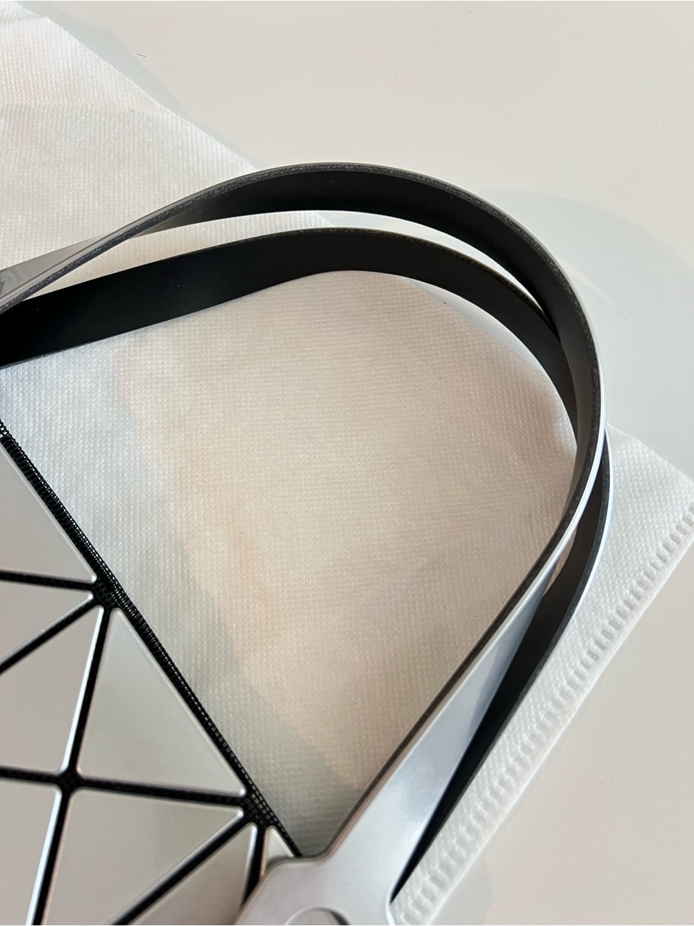 Issey Miyake Silver BAO BAO Geometric Tote - Picture 7 of 14